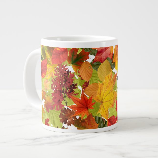 Hösten Höst löv Espressomugg (Framsida vänster)
