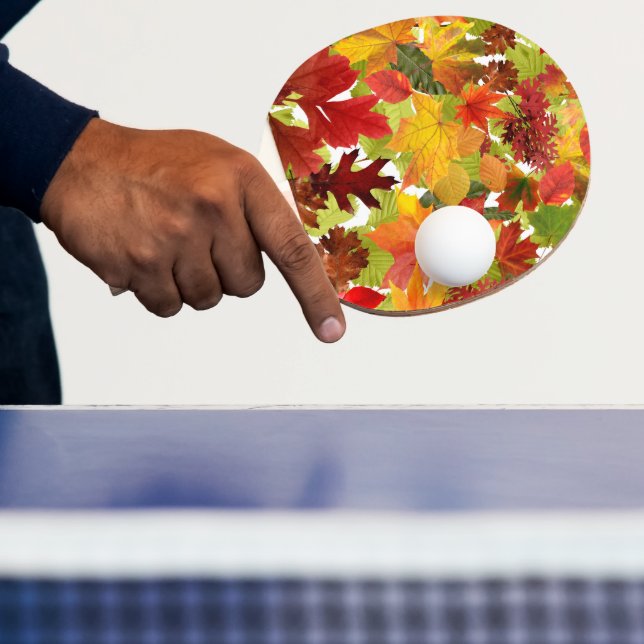 Hösten Höst löv Pingisracket (Insitu)