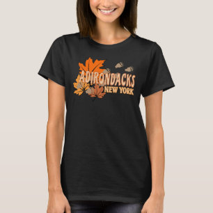 Hösten i Adirondacks med Höst löv björn Tr T Shirt