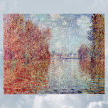 Hösten i Argentina av Claude Monet Pussel<br><div class="desc">Hösten i Argentina (1873) av Claude Monet är en vintage konstnärlig bra som målar upp floden Seine med träd i färg och Argentina på hösten i avstånd. Om konstnären: Claude Monet (1840-1926) var en av grundarna av den Fransk målningsrörelsen och de flesta av hans målningar var "en plein luft" (i...</div>