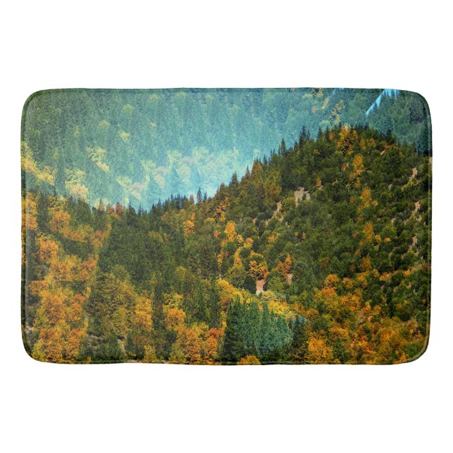 Hösten i bergen.... badrumsmatta (Framsidan)