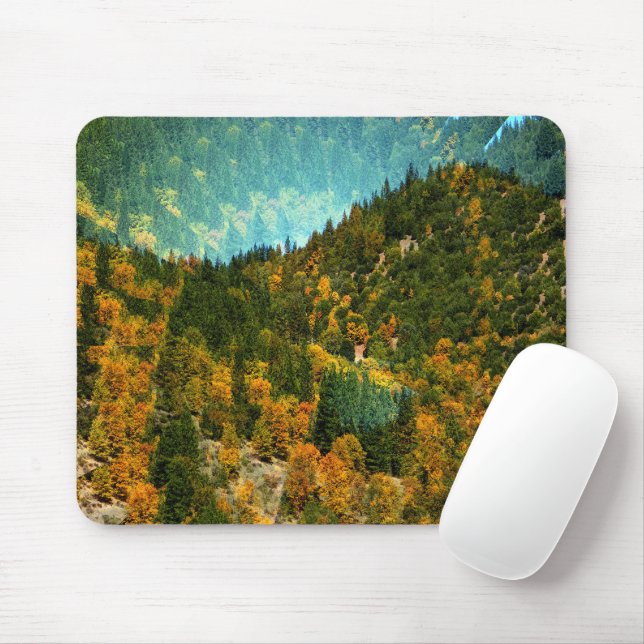 Hösten i bergen.... musmatta (Med mus)