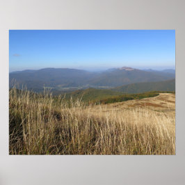 Hösten i Bieszczady-bergen Poster