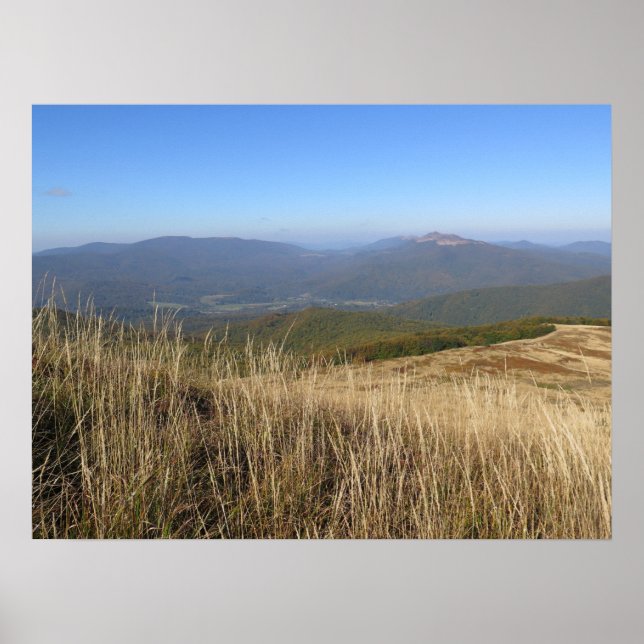 Hösten i Bieszczady-bergen Poster (Framsidan)