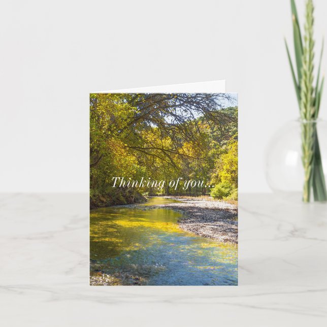 Hösten i Busiek tänker på ditt kort (Framsida)