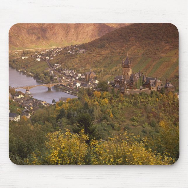 Hösten i Cochem, Rheinland Pfalz, Tysklandare Musmatta (Framsidan)