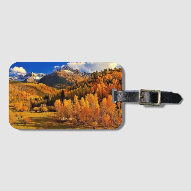 Hösten i Colorado Bagagebricka (Framsida horisontal)