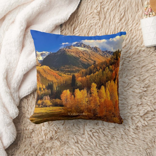 Hösten i Colorado Kudde (Filt)