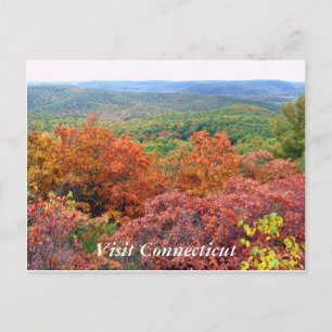 Hösten i Connecticut Vykort