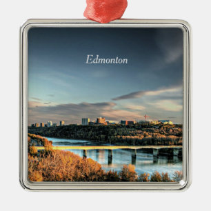Hösten i Edmonton Julgransprydnad Metall