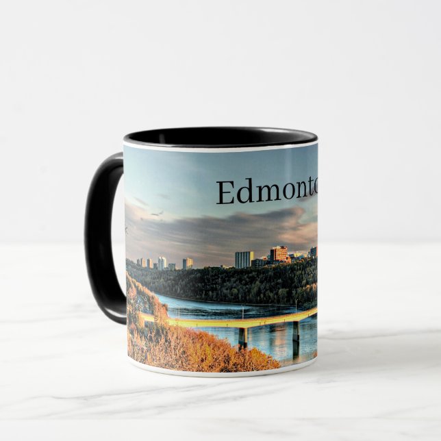 Hösten i Edmonton. Mugg (Framsida vänster)