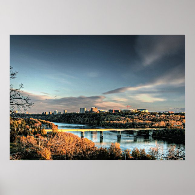 Hösten i Edmonton Poster (Framsidan)