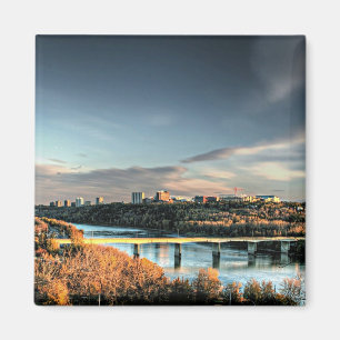 Hösten i Edmonton, scenfotografi, Magnet