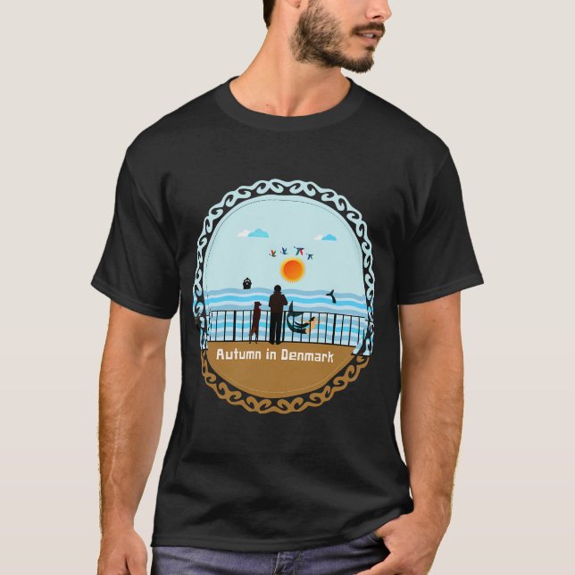 Hösten i Köpenhamn T Shirt (Framsida)