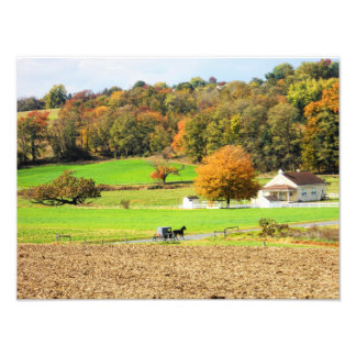 Hösten i Lancaster County, PA Fototryck