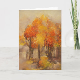 Hösten i mitt hus kort