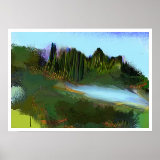 Hösten i parken poster (Framsidan)