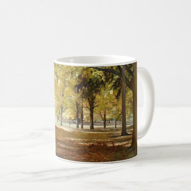 Hösten i parken stiliserad kaffemugg (Framsida höger)