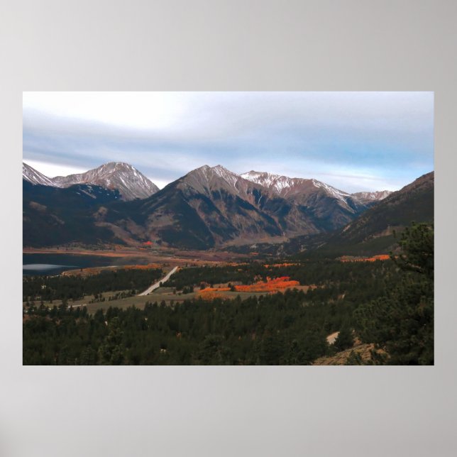 Hösten i Rockies Poster (Framsidan)