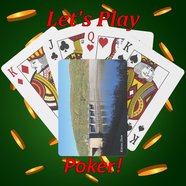Hösten i Scenia Pennsylvania Kinzua Dam Casinokort (Skapare uppladdad)