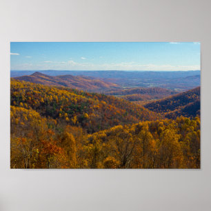 Hösten i Shenandoah nationalpark, Virginia Poster