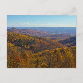 Hösten i Shenandoah nationalpark, Virginia Vykort