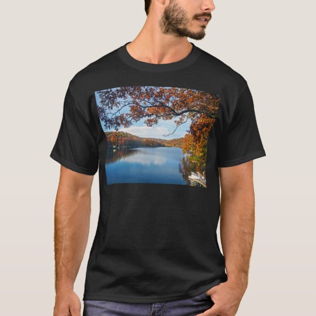 Hösten i Sjö Killarney T Shirt (Framsida)