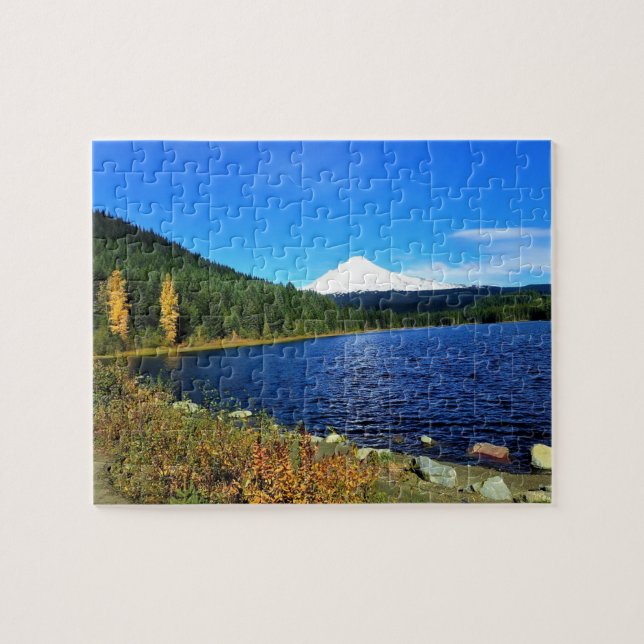 Hösten i Trillium Sjö, ELLER Pussel (Horisontell)