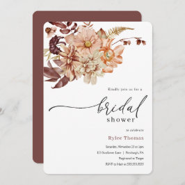 Hösten Inbjudningskort för möhippan