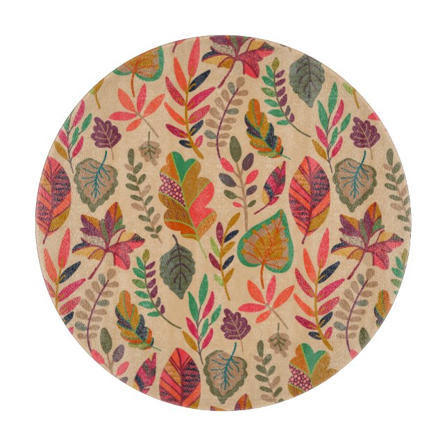 Hösten Inslag: Vibrant Vintage Mönster (Framsidan)