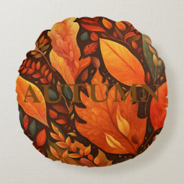 Hösten - IV Rund Kudde