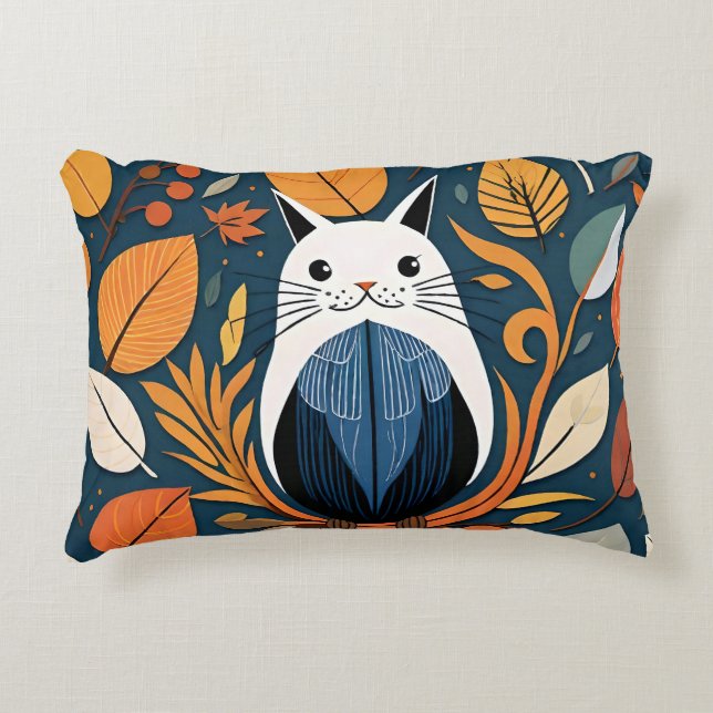 Hösten Joy N08 Prydnadskudde (Framsidan)