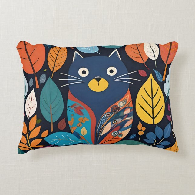 Hösten Joy N09 Prydnadskudde (Framsidan)