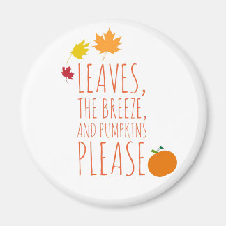 Hösten Kärlek Magnet