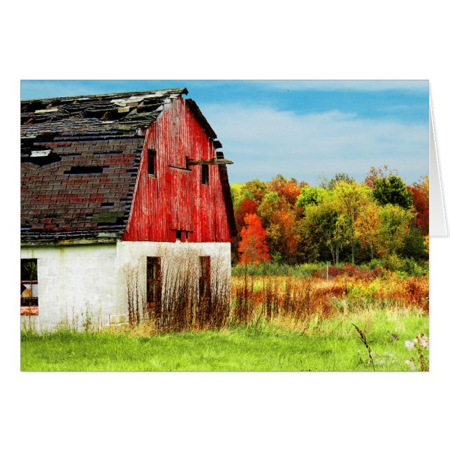 Hösten Land OBS Kort (Framsidan Horizontal)