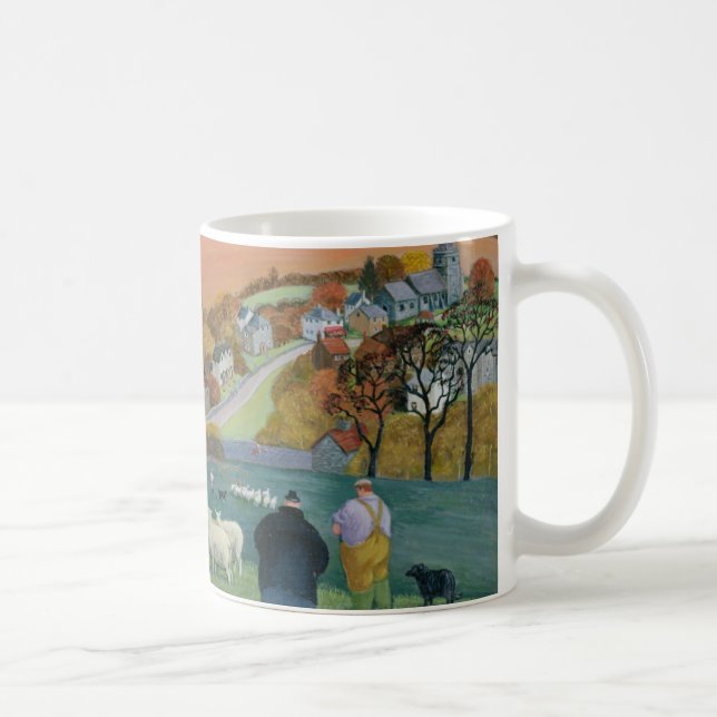 Hösten landskap kaffemugg (Höger)