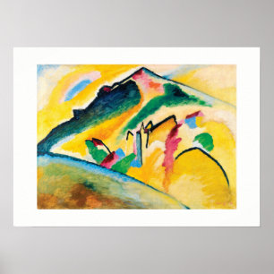 Hösten liggande av Wassily Kandinsky Poster