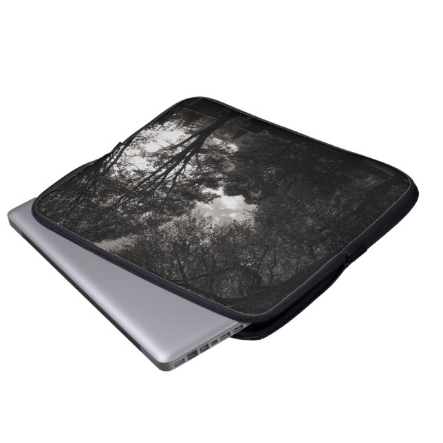 Hösten liggande Bute Park Cardiff Laptop Sleeve (Framre botten)