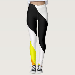 Hösten linjer leggings