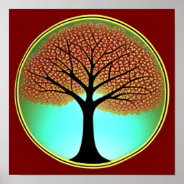 Hösten Livets träd Poster