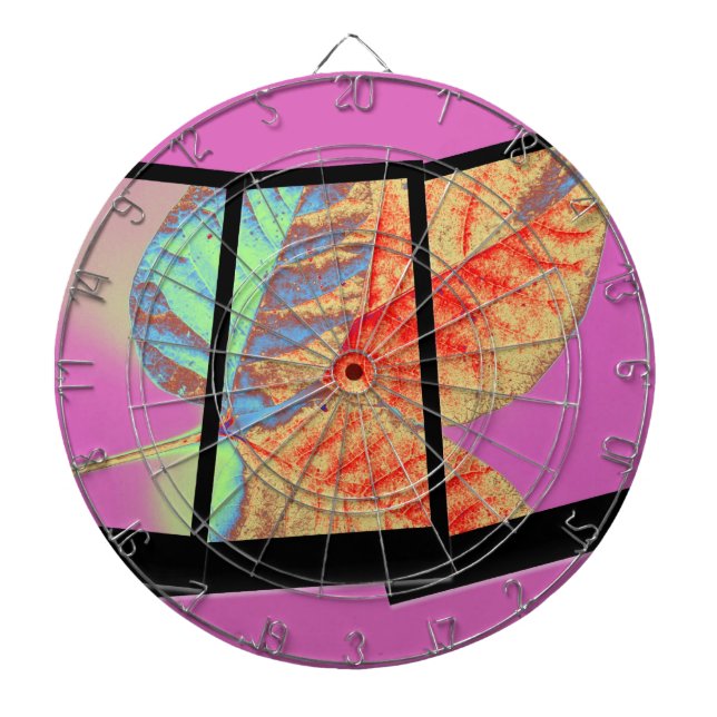 Hösten löv art darttavla (Framsidan)