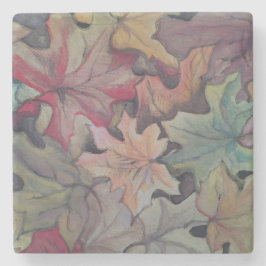 Hösten löv-hölje stenunderlägg