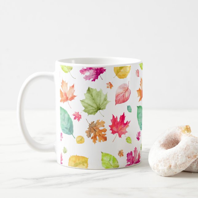 Hösten Löv Kaffemugg (Med munk)
