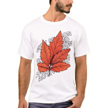 Hösten Löv T-Shirt - Fall Aesthetic Unisex Tee