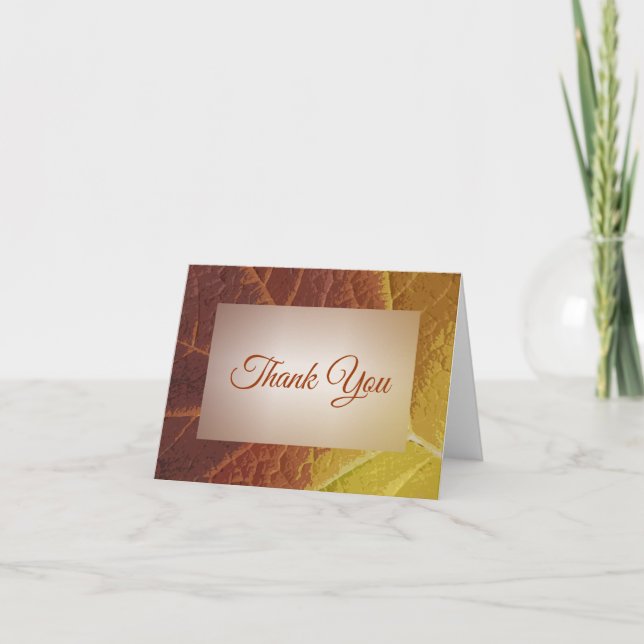 Hösten Löv Tack (Framsida)