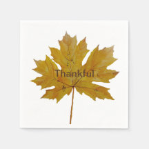 Hösten löv tacksam vattenfärg