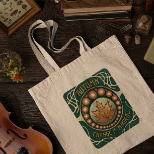 Hösten Magic Vintage Stil Tygkasse