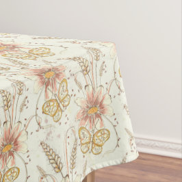 Hösten Meadow Butterflies Cotton Tablecloth