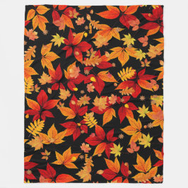 Hösten Midnight Fleecefilt