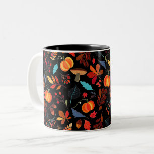 Hösten Mönster-kaffe Mugg - välj Färg